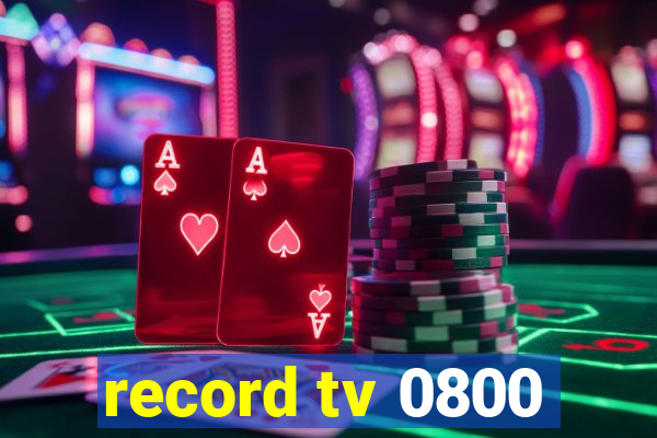 record tv 0800